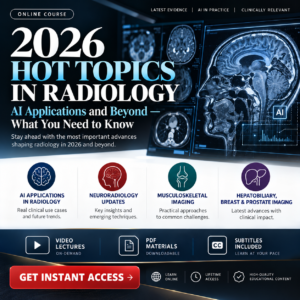 affiche de cours en radiologie et ia