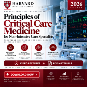 affiche de formation en soins intensifs harvard