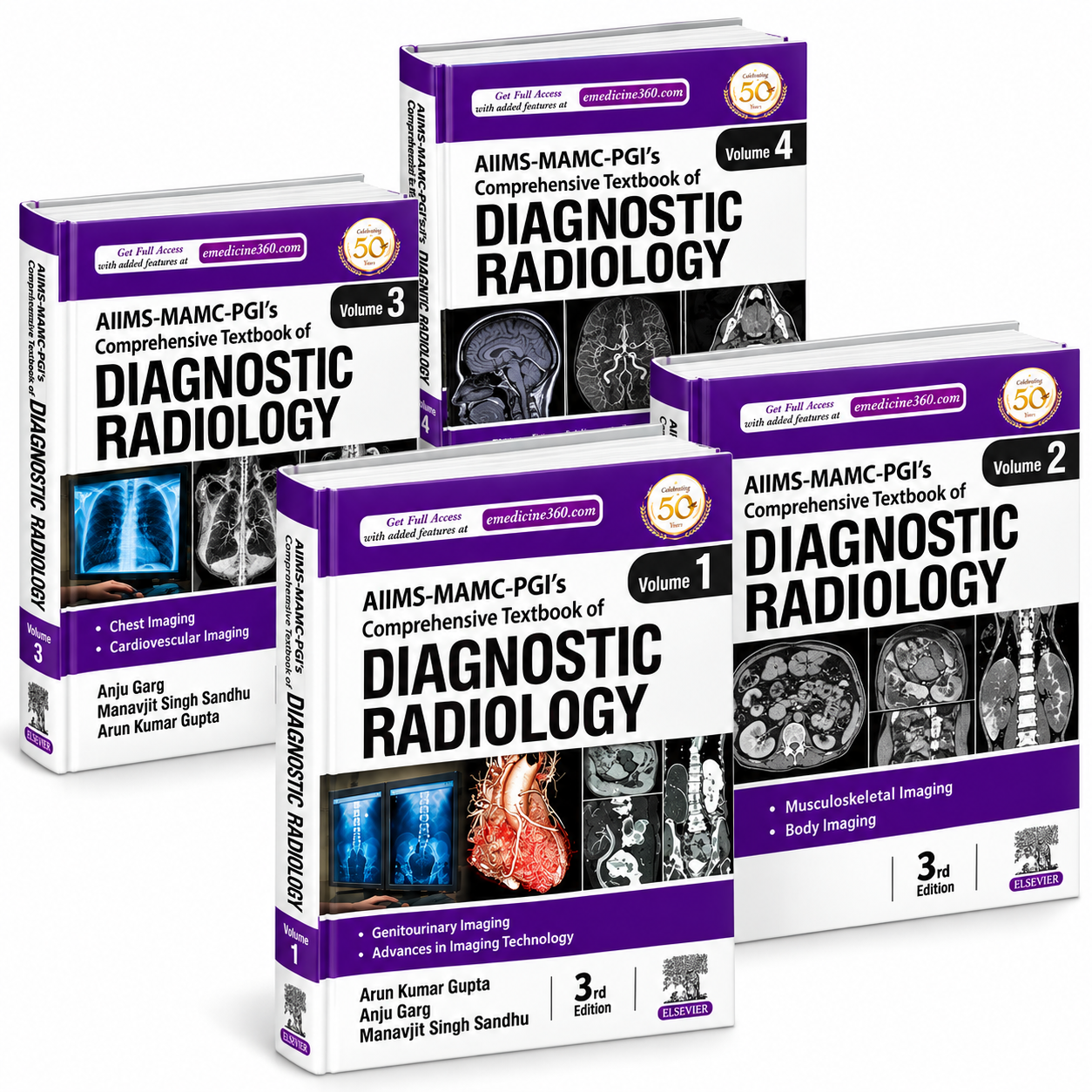 collection de quatre manuels de radiologie médicaux collection de quatre manuels de radiologie médicaux
